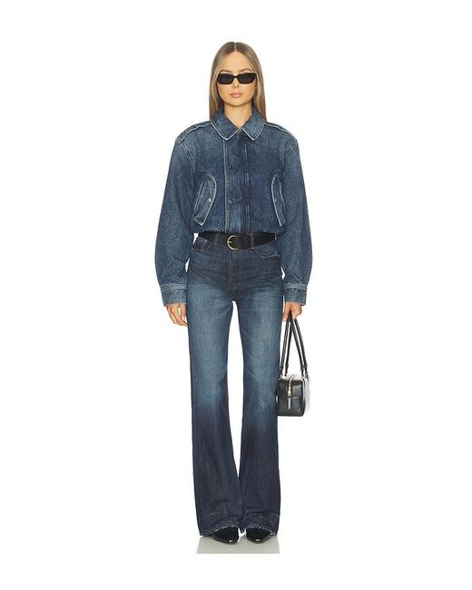 Agolde Blue Shane Jacket