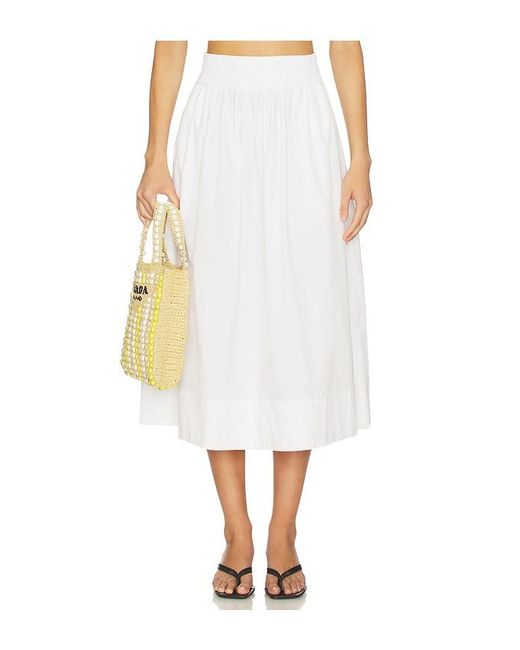 Juillet White Liv Skirt