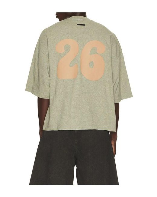 Fear Of God Green Merch Tee for men