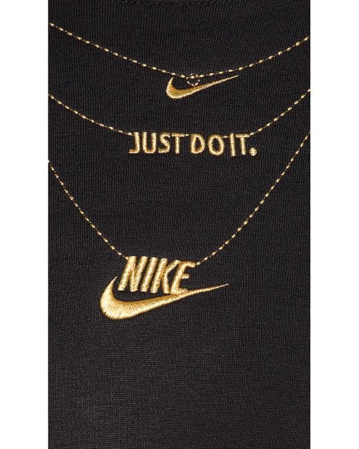 Nike Glam Dunk Crewneck in Black Lyst