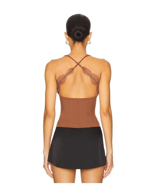 Free People Black Looking Good Cami