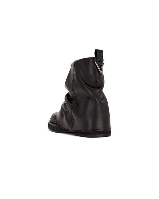 The Attico Black Mini Robin Boots