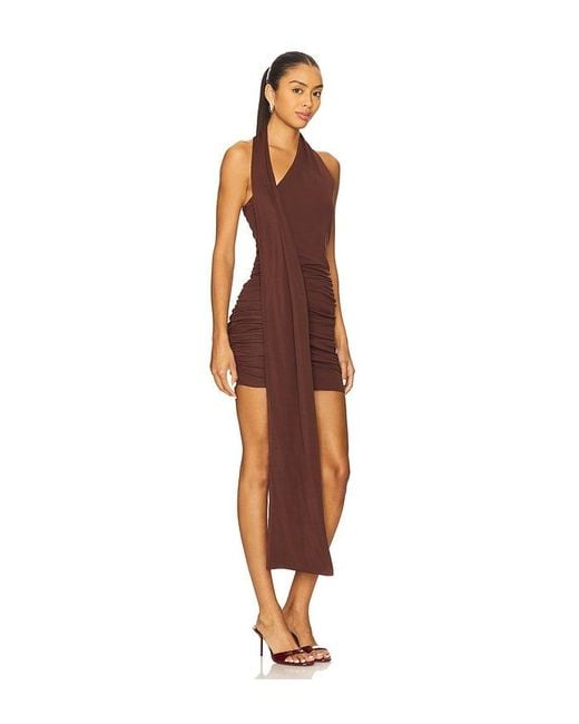 Nbd Brown The Lisha Mini Dress