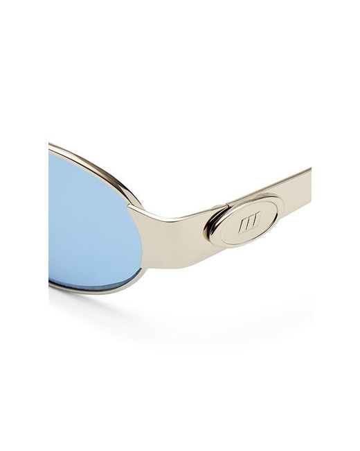 Le Specs Blue Frostbite Sunglasses