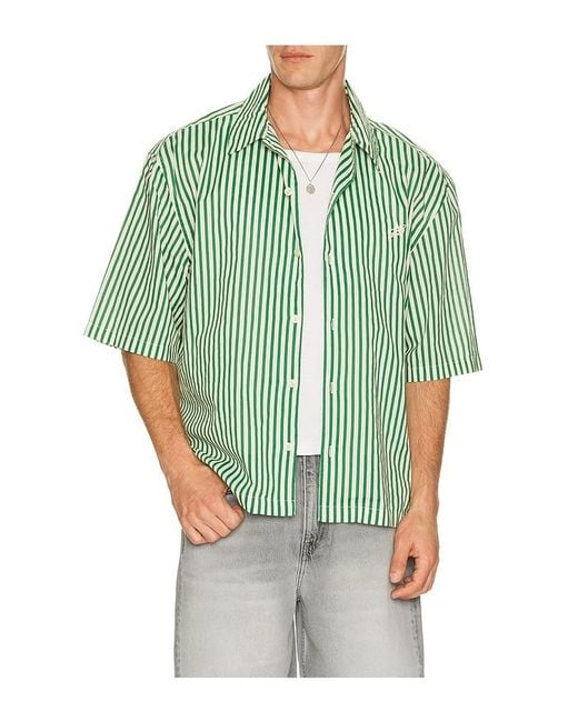 AllSaints Green Chopin Shirt for men