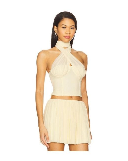 MAJORELLE Natural X Yhasmina Ferrara Manon Top