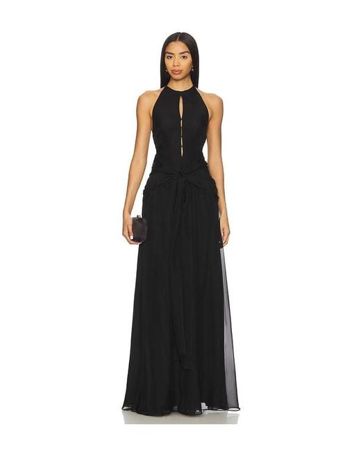 Azeeza Black Avya Gown