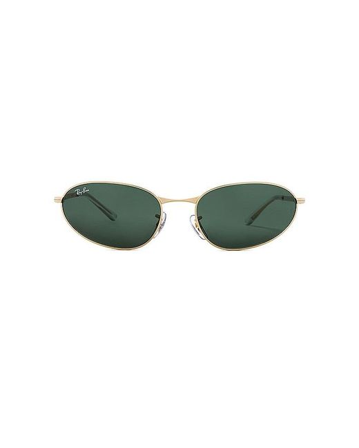 Ray-Ban Green Oval Sunglasses