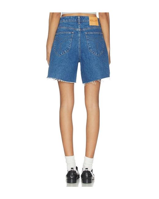 Rolla's Blue 90S Relaxed Short
