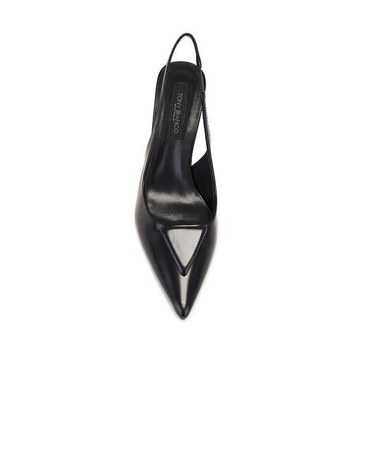 Tony Bianco Black Bertie Slingback Pump