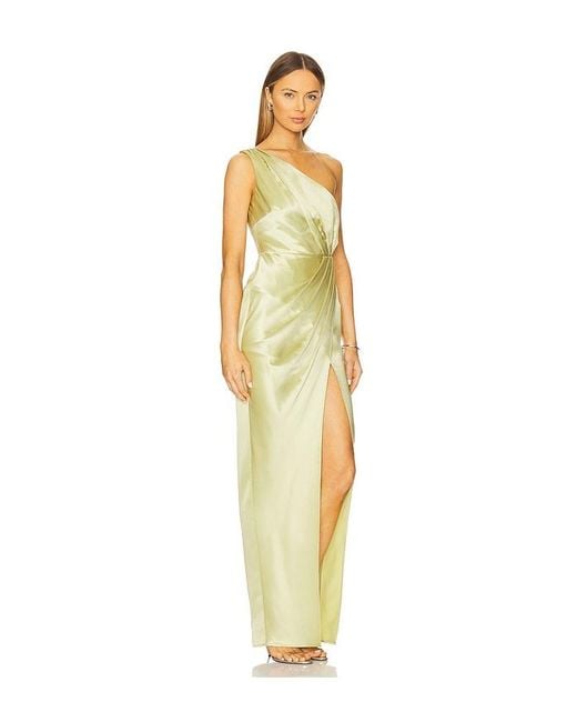 SAU LEE Metallic Preston Dress
