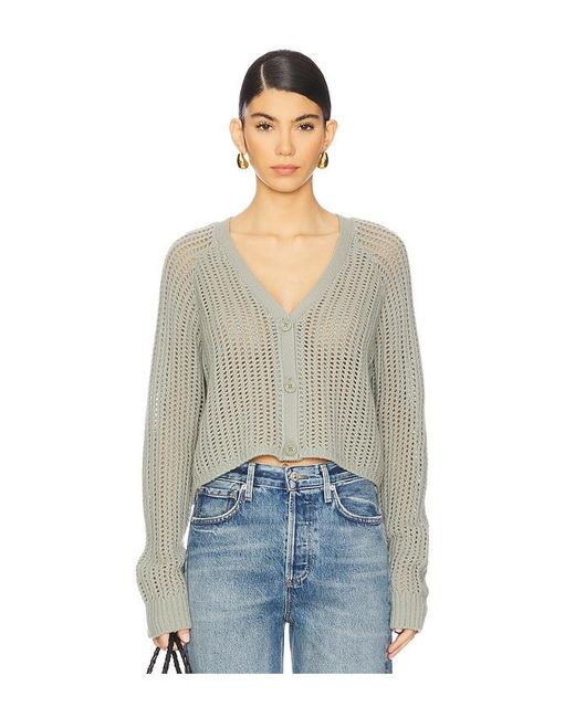 SABLYN Blue Yasmeen Slouchy Cardigan
