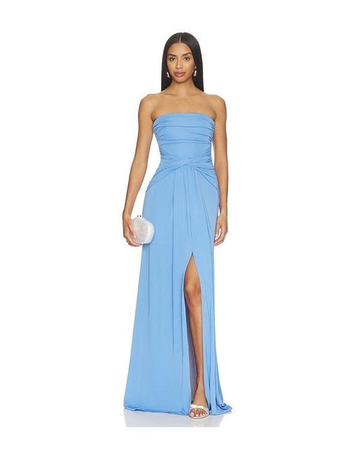 Cinq À Sept Blue Olena Gown