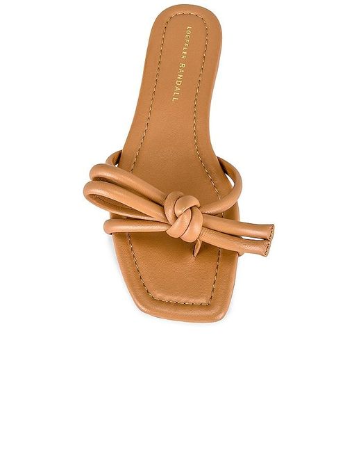 Loeffler Randall White Hadley Sandal
