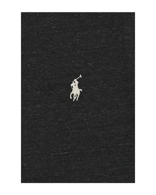 Polo Ralph Lauren Black Long Sleeve Hooded T-Shirt for men