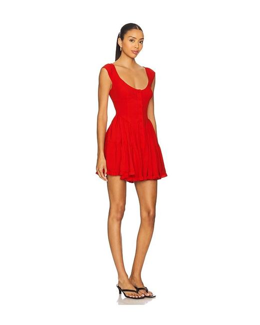 MAJORELLE Summer ミニドレス Red