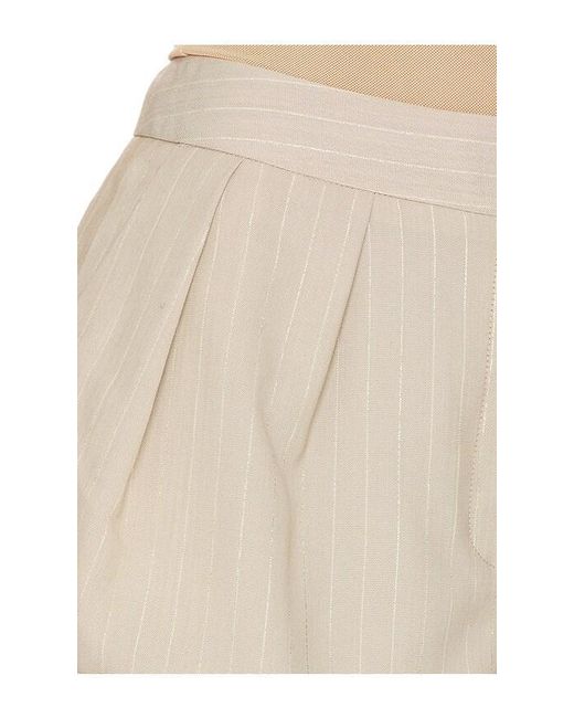 LAQUAN SMITH White Baggy Boy Short