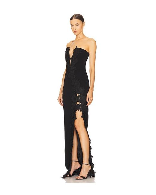 SAU LEE Black Florence Dress