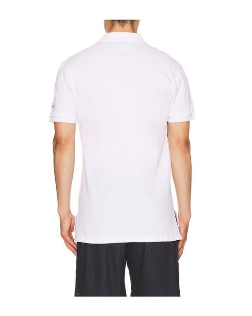 Reason White Keith Haring Heart Polo for men