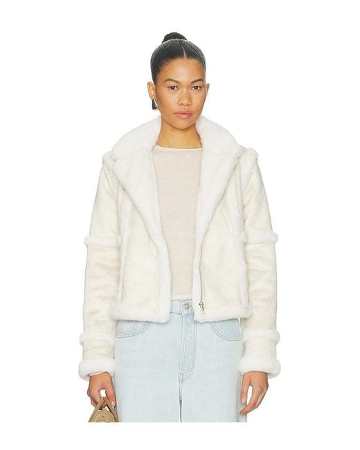 Unreal Fur White Talamasca Jacket