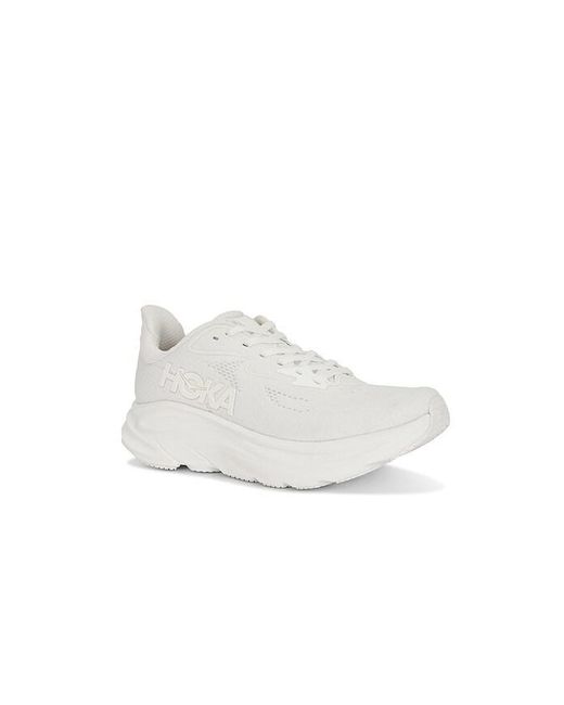 Hoka One One White Sneakers Clifton