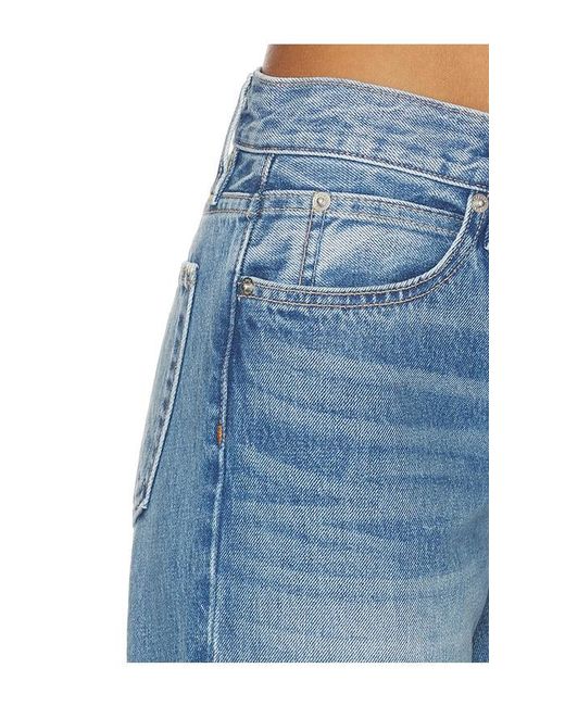 SLVRLAKE Denim Blue Ellie Relaxed Leg Jeans