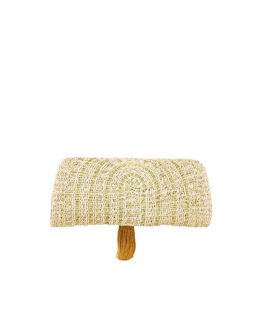 Flora Bella Metallic Navagio Abaca Clutch