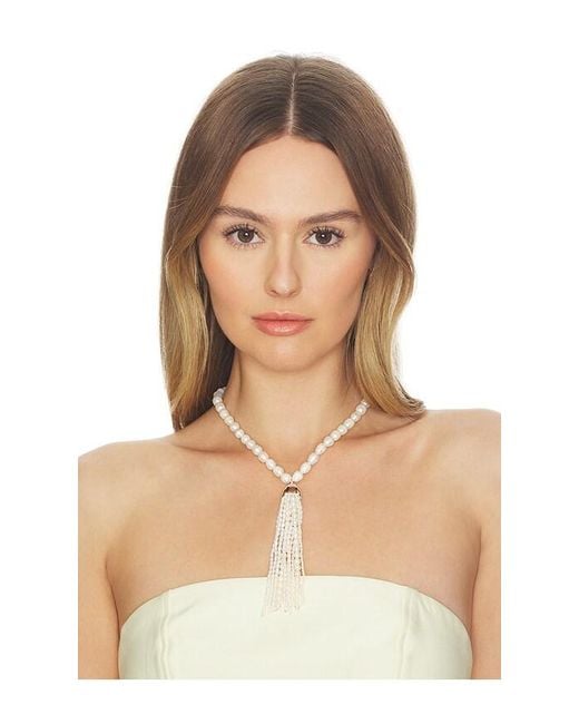 Julietta White Delfina Necklace