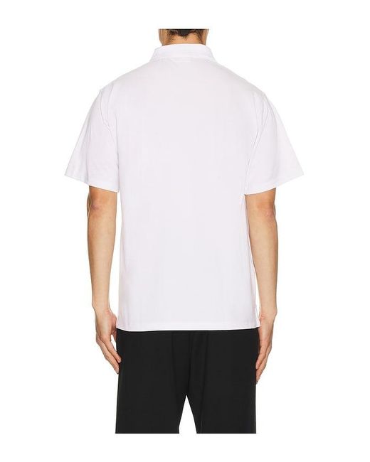 Devereux Golf White The Scorpion Icon Polo for men