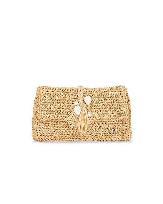 Flora Bella Natural Chastanet Crochet Raffia Clutch