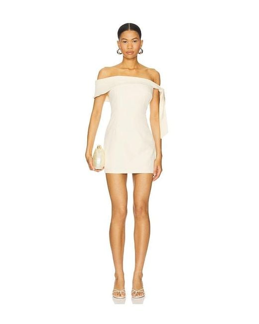 superdown White Astar Mini Dress