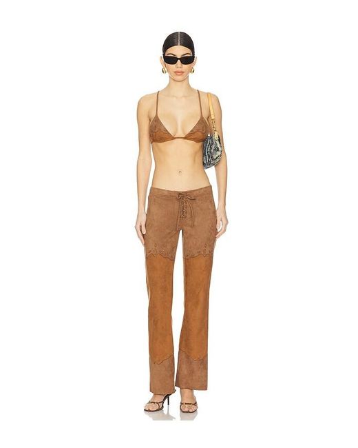 Leslie Amon Natural X Revolve Coyote Ugly Top