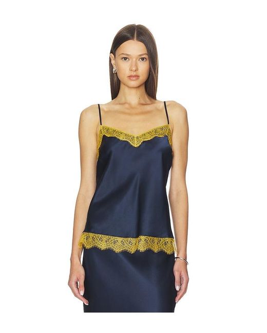 La Ligne Blue Lace Camisole