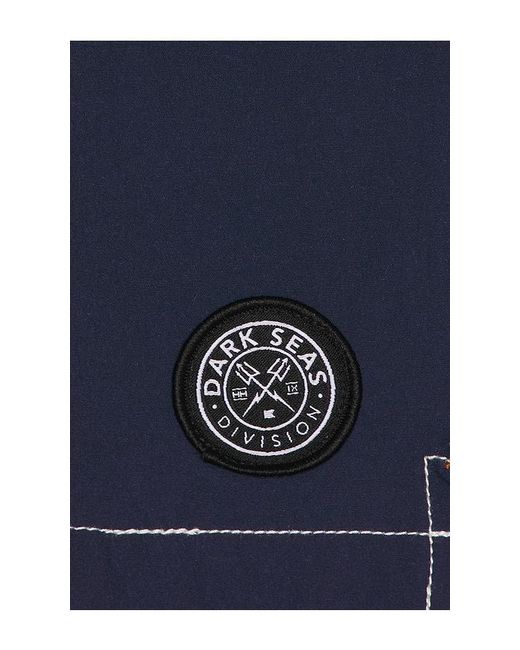 Dark Seas Blue Aliso Boardshort for men