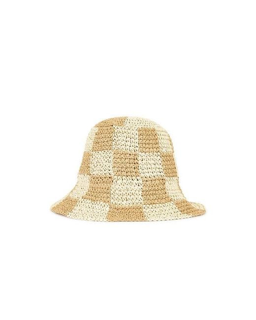 Lovers + Friends Natural Beri Bucket Hat