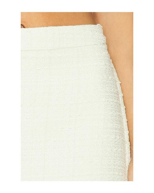 Amanda Uprichard White Atlas Skort