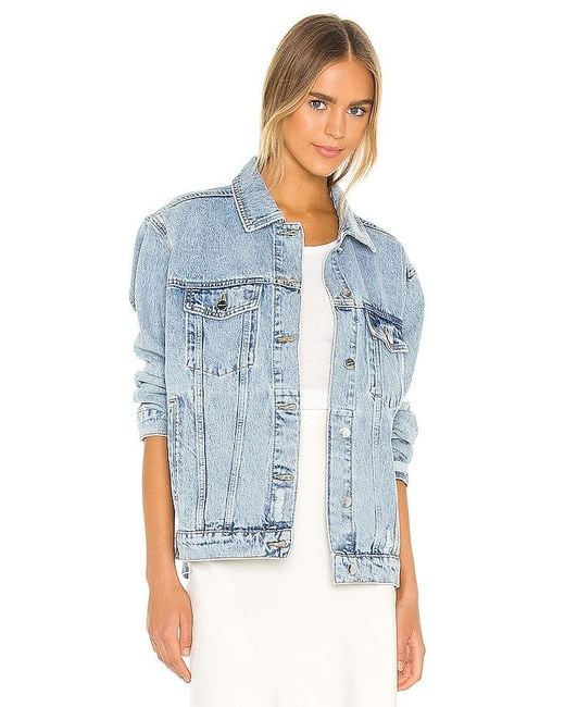 Anine Bing Blue Rory Denim Jacket