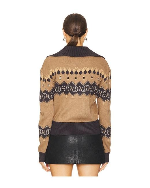 Urban Outfitters Blue Nordic Cowboy Sweater