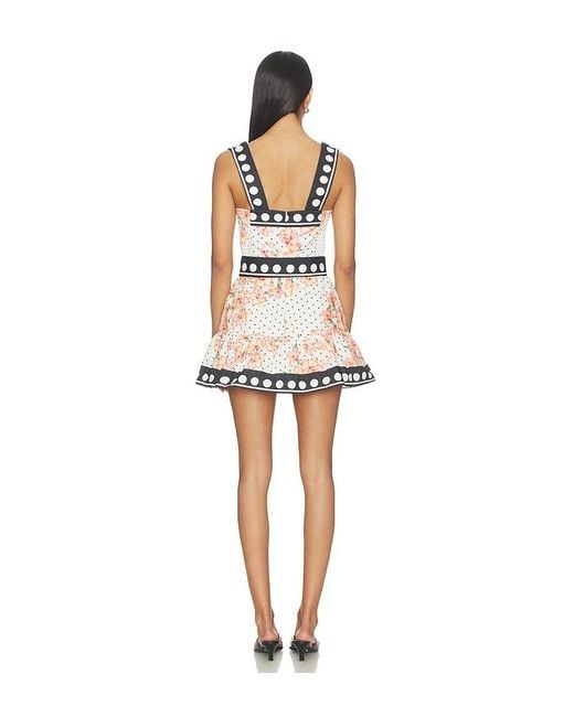 Amanda Uprichard Multicolor X Revolve Lena Skort Romper