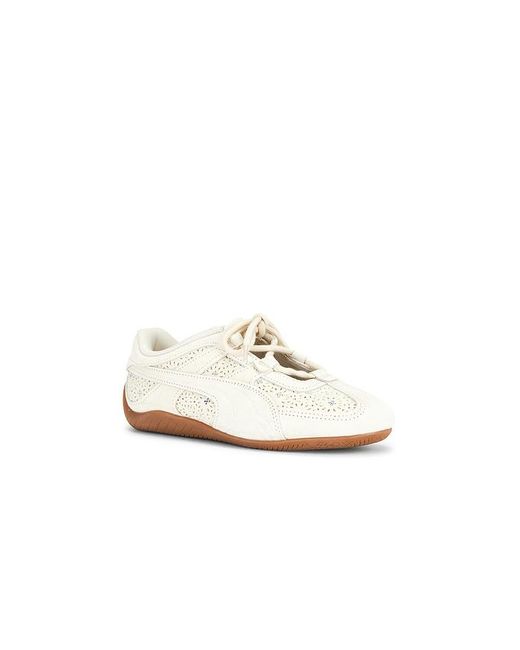 PUMA White Speedcat Go Bejewelled Sneaker