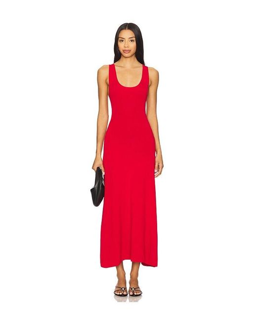 WeWoreWhat Dress ミディ丈ドレス Red