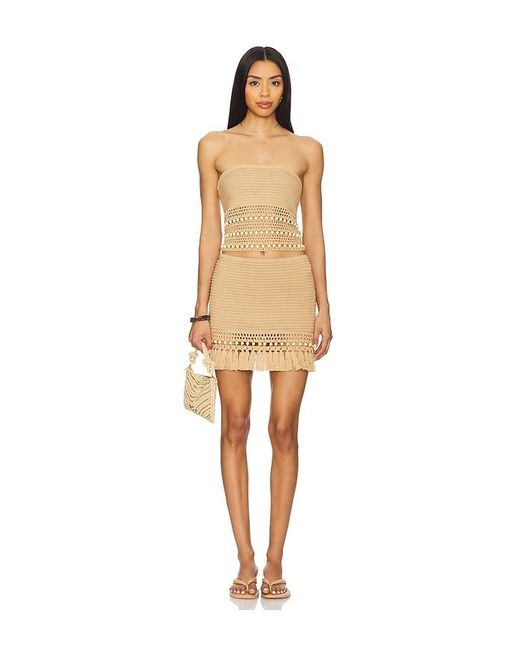 Tularosa Natural Larrin Strapless Top
