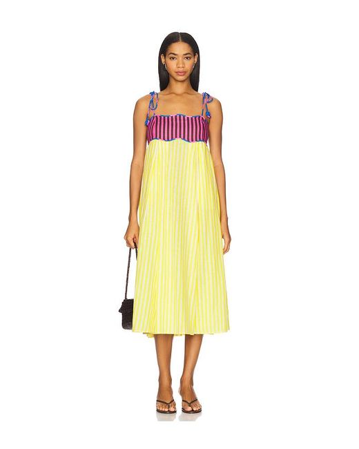 Celiab Yellow Lola Dress