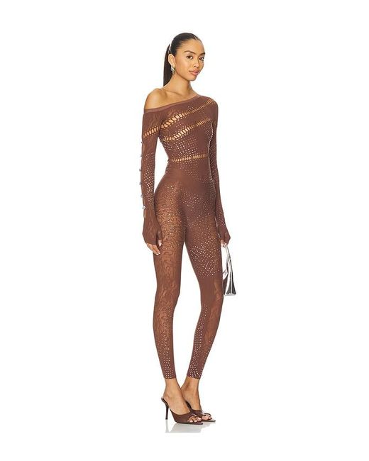POSTER GIRL Multicolor Ivy Long Rhinestone Jumpsuit