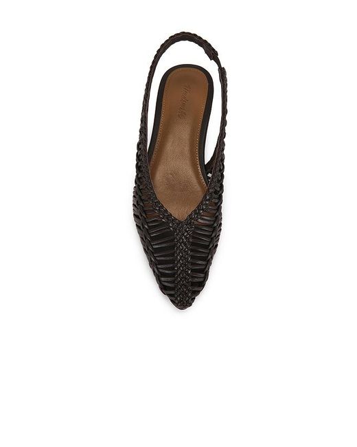 Madewell Black Harper Sling Flat