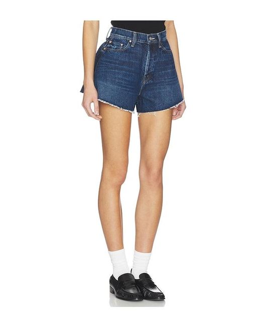 Mother Blue The Flutter Short Fray Short