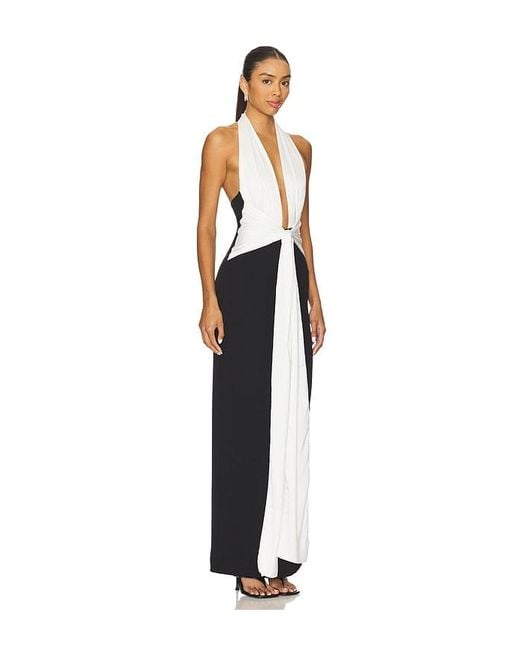 Nookie Black Chiara Halter Gown