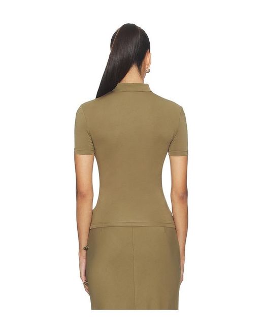 SAU LEE Natural Timo Jersey Top