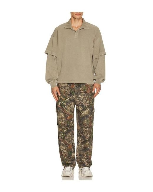 Thisisneverthat Green T.N.T. Classic Hdp Cargo Sweatpant for men