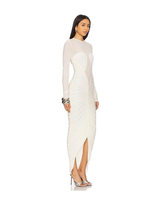 Ronny Kobo White Besora Dress